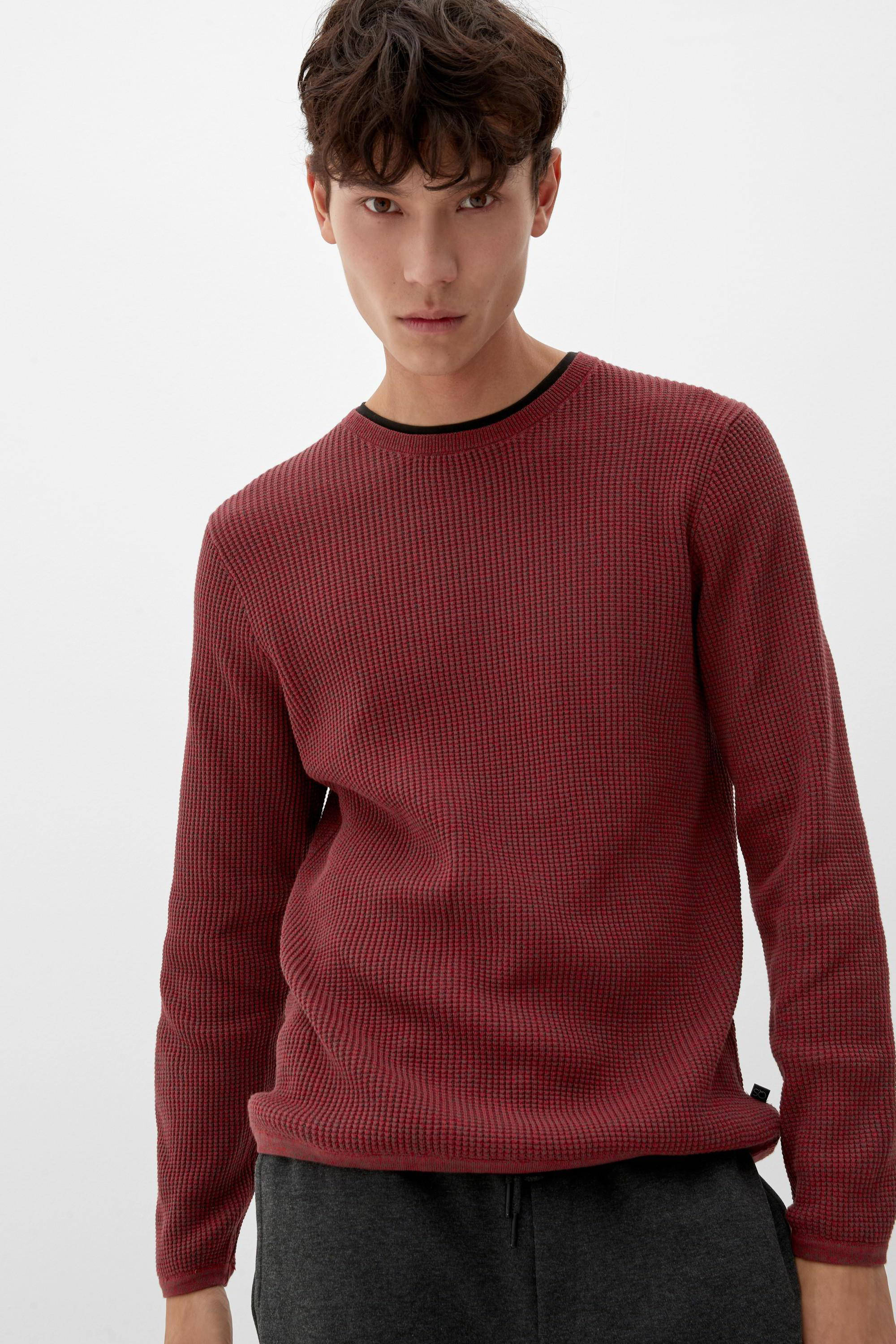 wehkamp Heren Kleding Truien & Vesten Truien Pullovers Pullover Plus Size rood 