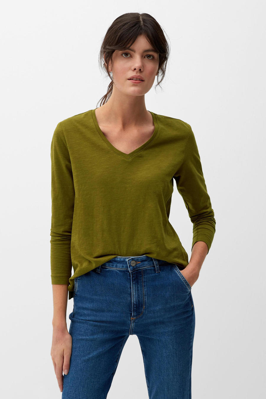 Groene longsleeve numelany