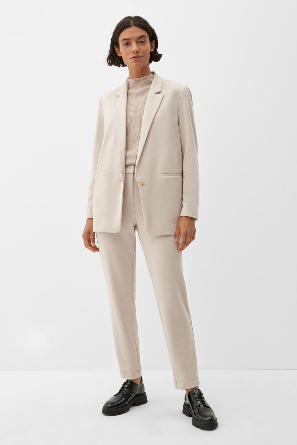 S.Oliver BLACK LABEL 150.10.108.15.152.2103528 Blazer, Black 9999, 32 Para Mujer