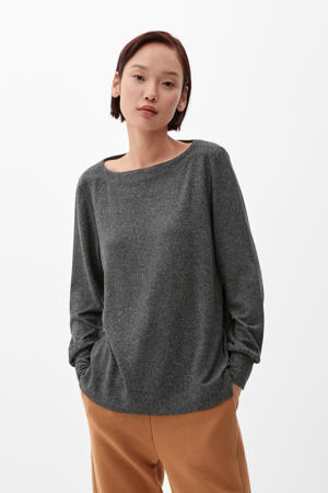 gemêleerde sweater grijs