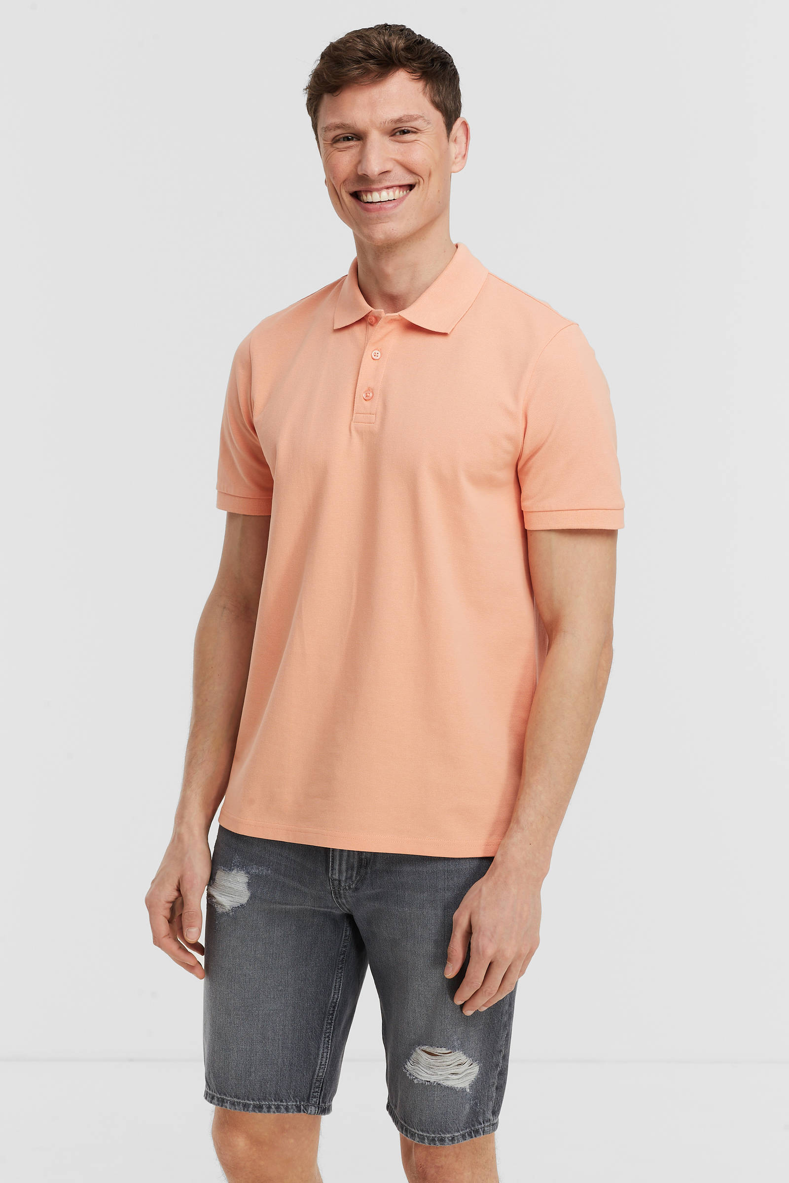 Roze polo online heren