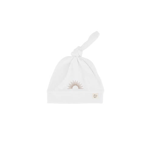 Zusss babymuts zonnetje wit afbeelding