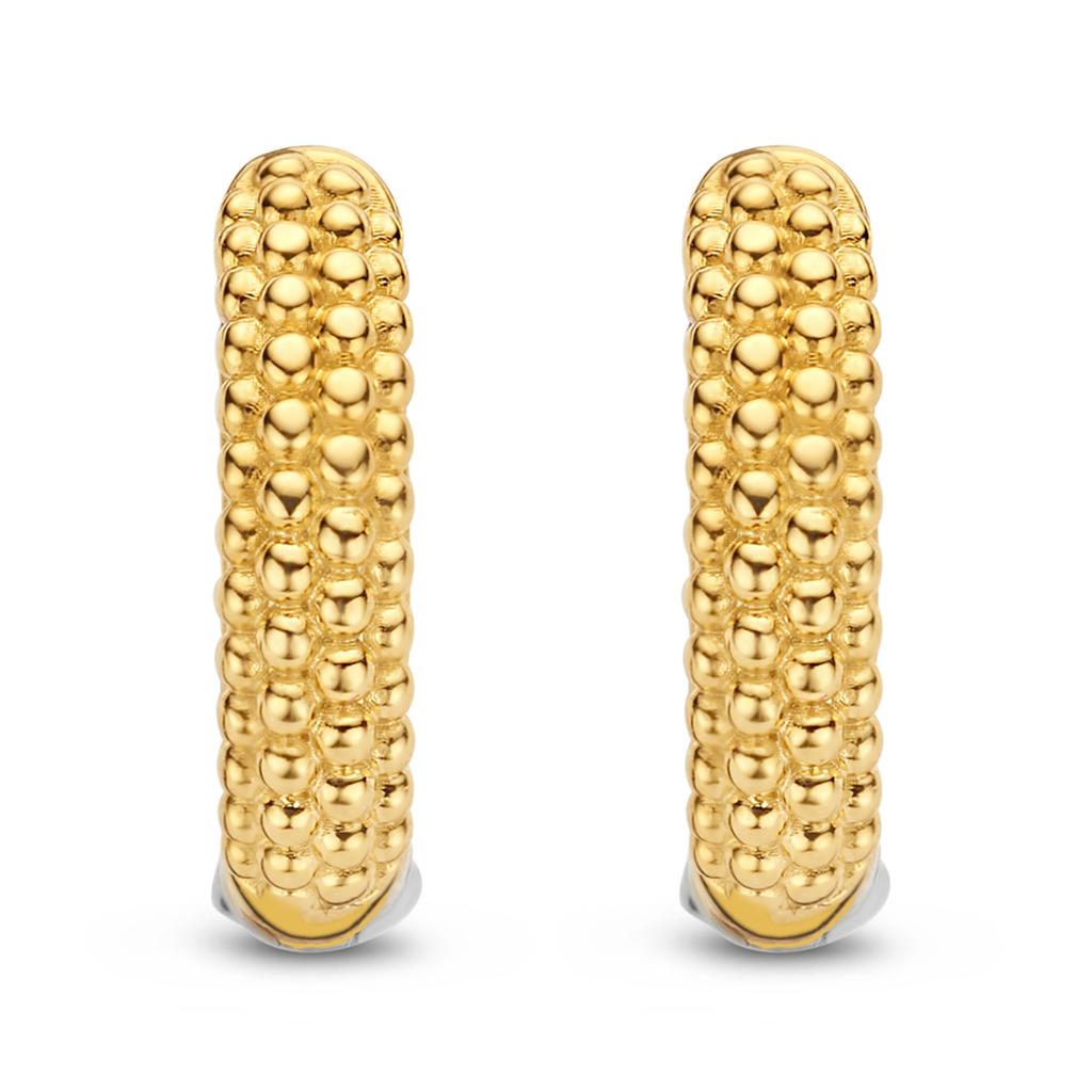 Ti Sento - Milano vergulde oorbellen 7894SY | wehkamp