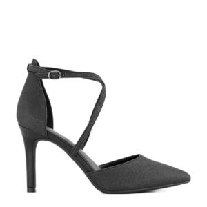   pumps met glitters zwart