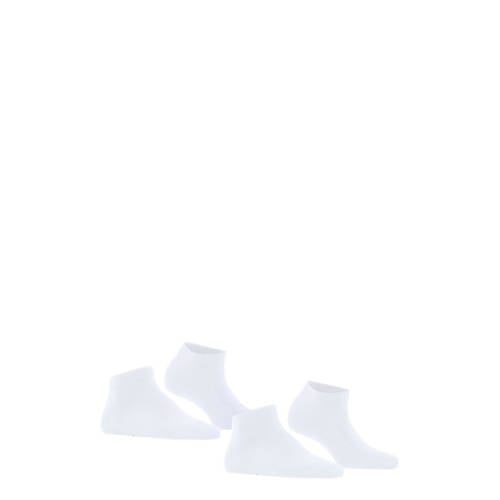 FALKE sneakersokken Happy - set van 2 wit afbeelding