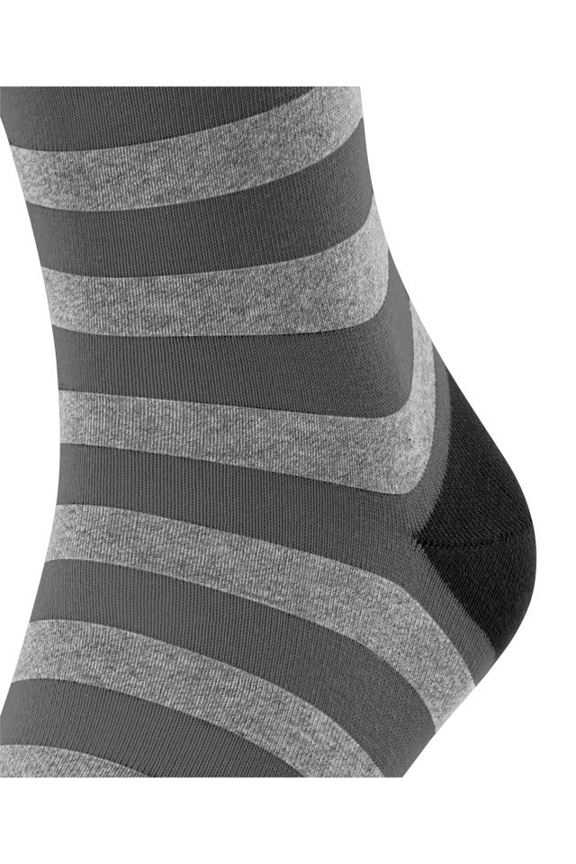 Middeleeuws Bekend Margaret Mitchell FALKE gestreepte sokken Sensitive Mapped zwart/grijs | wehkamp