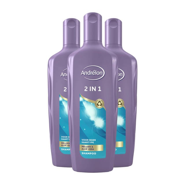 Andrélon Classic 2-in-1 Shampoo & 3 x 300 ml - Voordeelverpakking | wehkamp