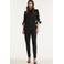 TQ-Amsterdam travelstof regular jumpsuit zwart