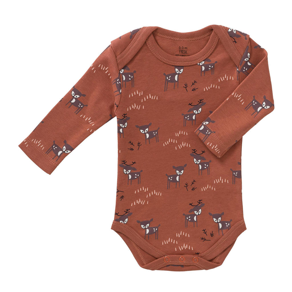 Fresk romper Deer Amber brown