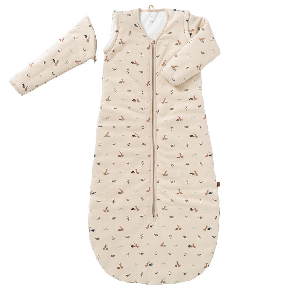 Fresk gevoerde baby winter slaapzak Rabbit Sandshell