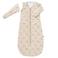 Fresk gevoerde baby winter slaapzak Rabbit Sandshell