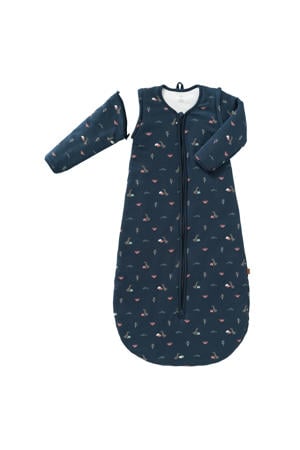gevoerde baby winter slaapzak Rabbit mood indigo