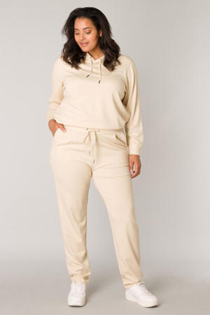 slim fit joggingbroek Yoanna beige