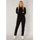 Base Level tapered fit sweatpants Yoan zwart