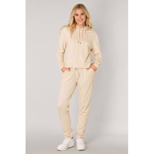 Base Level slim fit sweatpants beige afbeelding