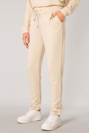 slim fit sweatpants beige