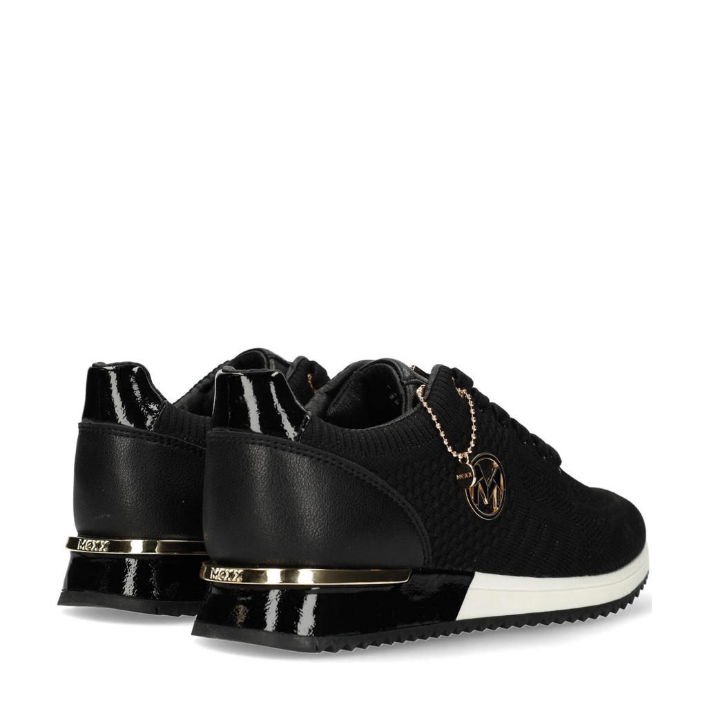 Mexx Gitte Glitter sneakers zwart wehkamp