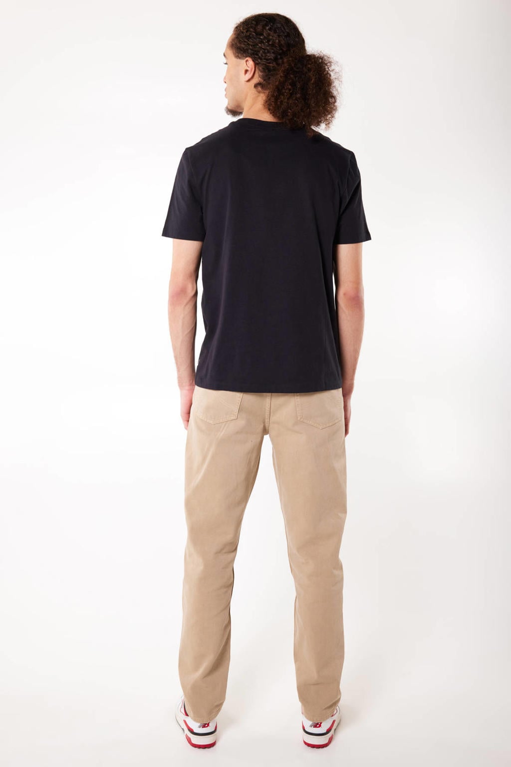 America Today regular T-shirt zwart