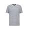 America Today gestreept regular fit T-shirt white/blue