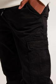 thumbnail: America Today slim fit cargobroek Pharrel JR zwart