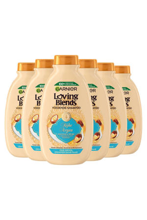 Rijke Argan shampoo voor zeer droog haar - 6 x 300 ml - voordeelverpakking