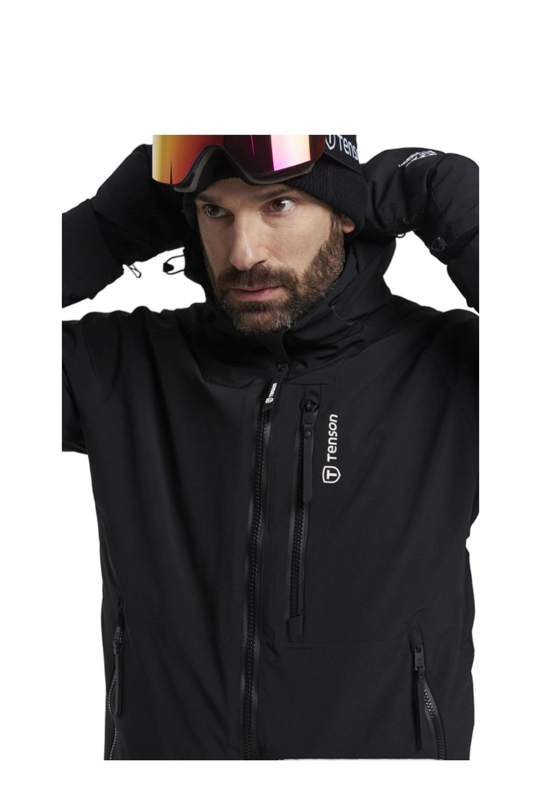 Tenson skijack Yoke MPC zwart wehkamp