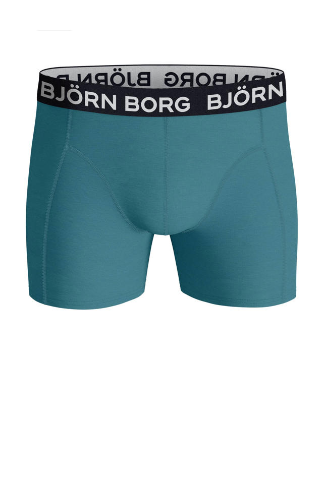 Dekking Klokje gewelddadig Björn Borg boxershort - set van 7 zwart/groen/blauw | wehkamp