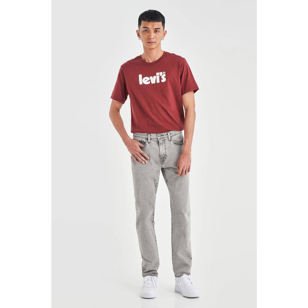 Levi's 502 tapered fit jeans greys