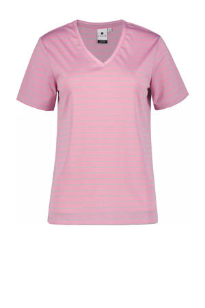 outdoor T-shirt Holttila roze/grijs