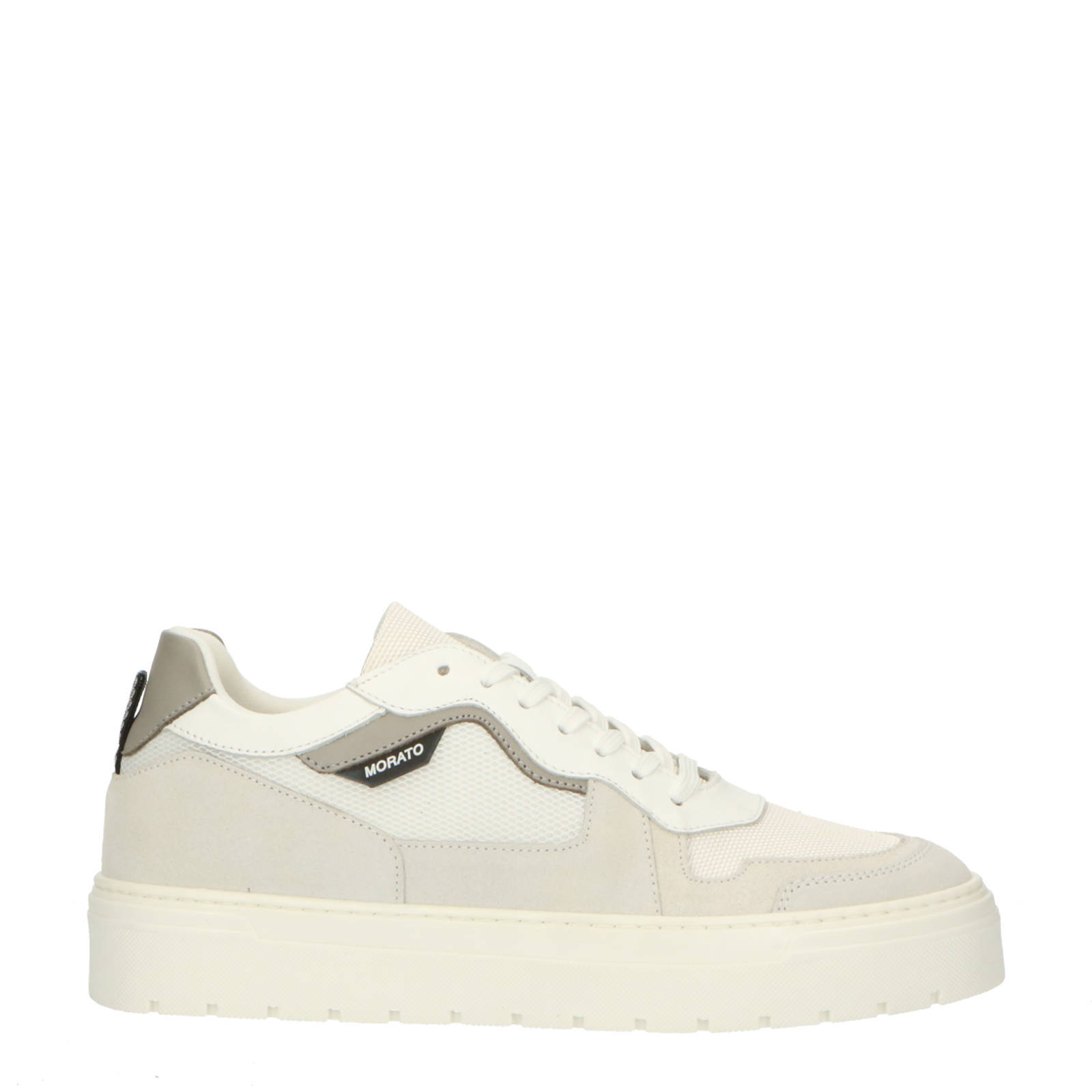 Antony Morato LIAM suède sneakers wit | wehkamp