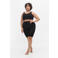 Zizzi Plus Size biker short zwart
