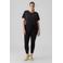 VERO MODA CURVE high waist skinny jeans zwart