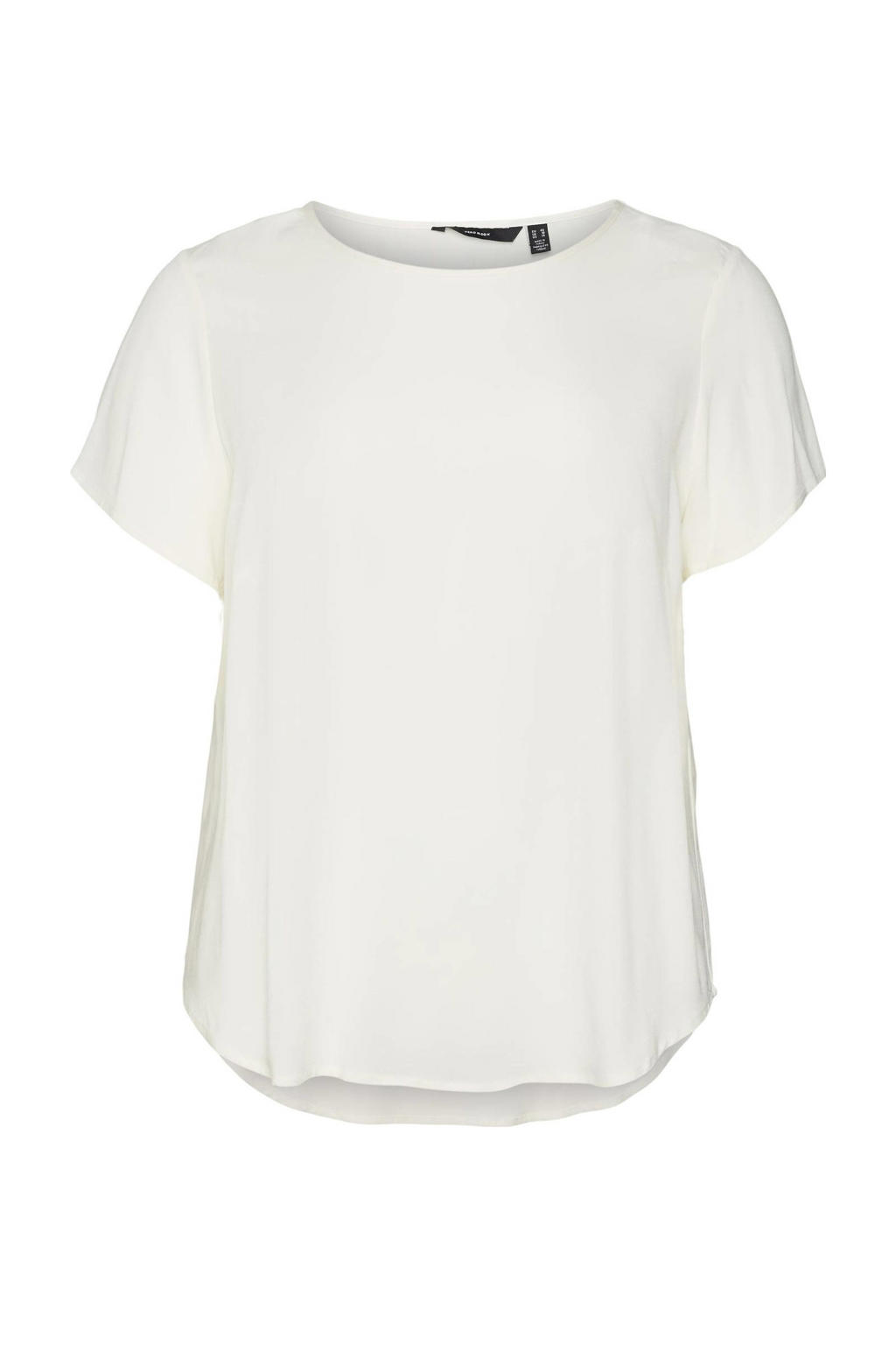 VERO MODA CURVE Tshirt snow white wehkamp