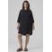 VERO MODA CURVE blousejurk zwart
