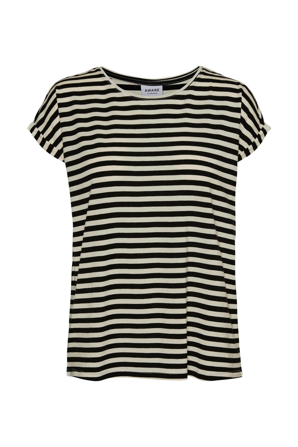VERO MODA CURVE Tshirt blackstripes wehkamp