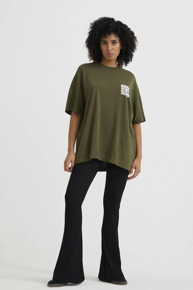 Catwalk Junkie T-shirt GROW WAY met printopdruk groen | wehkamp