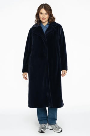 jas donkerblauw