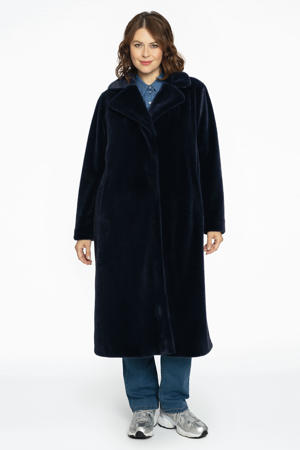 jas donkerblauw