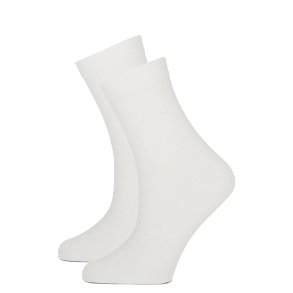 Marcmarcs sokken Ultra Fine - wit (set van 2)