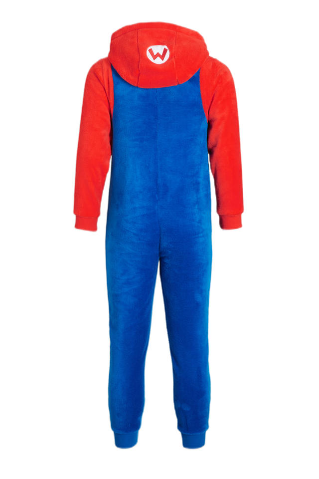 labyrint Kangoeroe Oppervlakte C&A Super Mario onesie blauw/rood | wehkamp