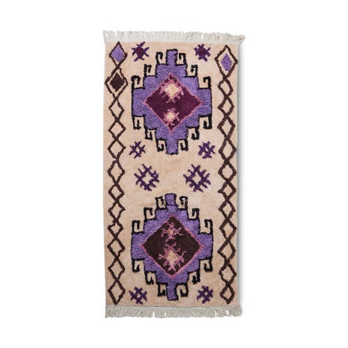 HKLIVING badmat Bohemian (90x175 cm) afbeelding