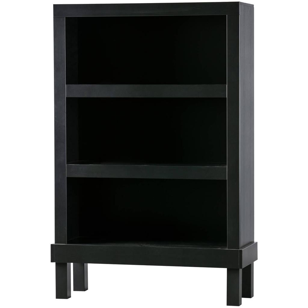 WOOOD Bonk Open Kast - Grenen - Zwart - 160x103x37