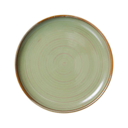 HKLIVING ontbijtbord Chef ceramics (Ø20 cm) - Moss Green