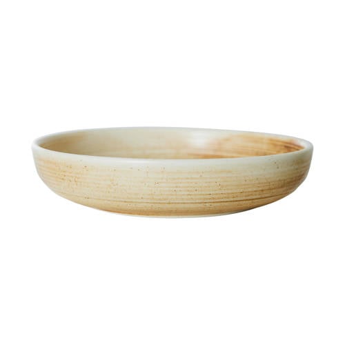 HKLIVING diep bord Chef ceramics (Ø19,3 cm) - Rustic Cream/Brown