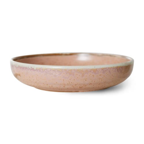 HKLIVING diep bord Chef ceramics (Ø21,5 cm) - Rustic Pink