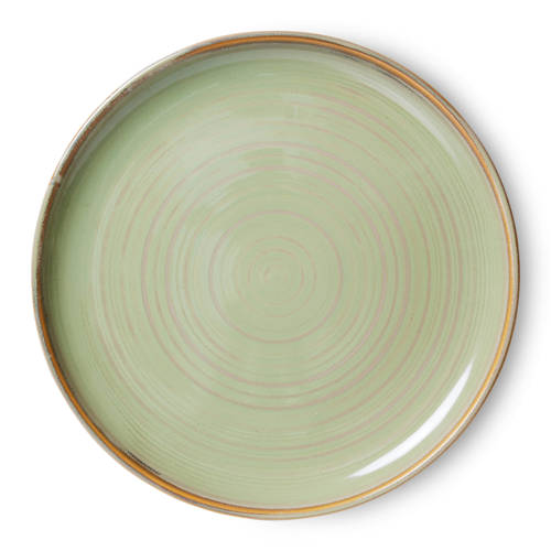 HKLIVING dinerbord Chef ceramics (Ø26 cm) - Moss Green