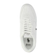 thumbnail: Polo Ralph Lauren Master Court PP leren sneakers wit