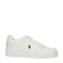 Polo Ralph Lauren Master Court PP leren sneakers wit
