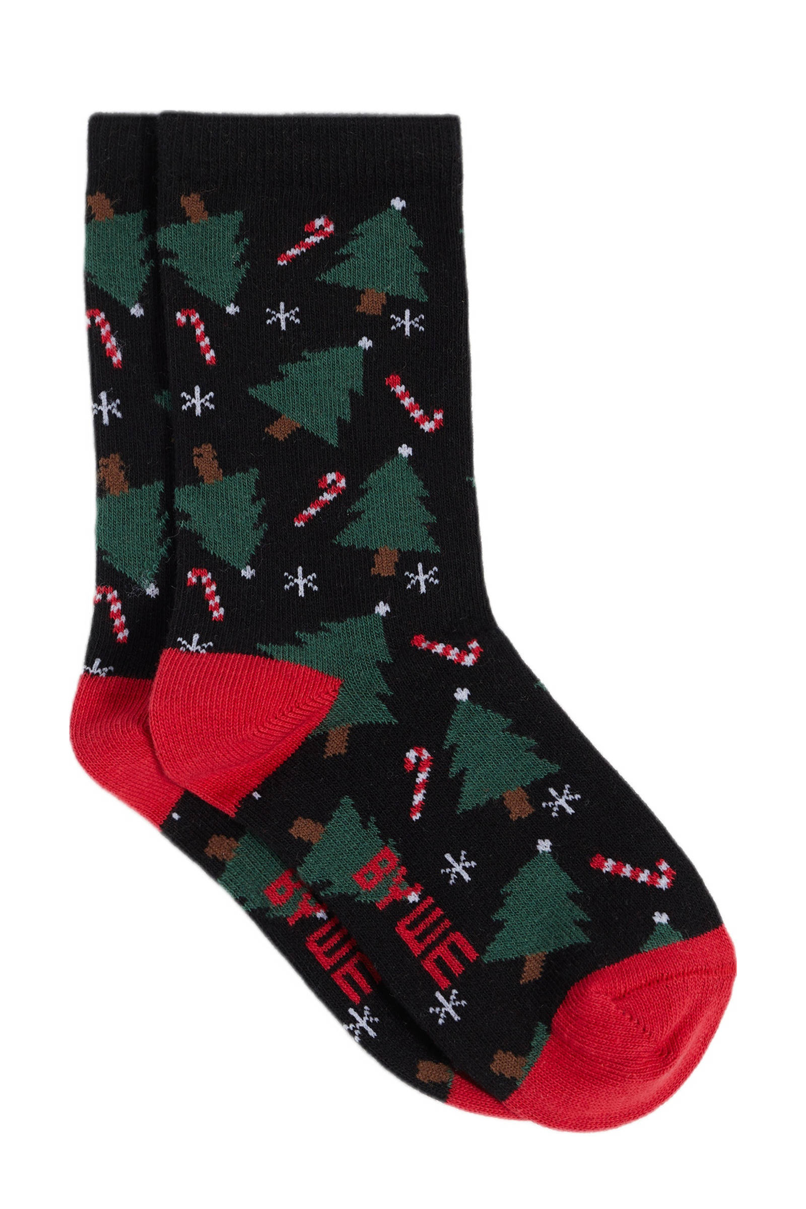 Valery Madelyn traditionele hangende kerstsokken rood grijs 18 inch met