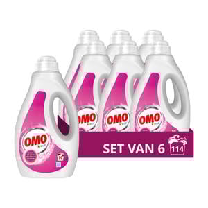 vloeibaar wasmiddel Kleur - 6 x 19 wasbeurten - 114 wasbeurten